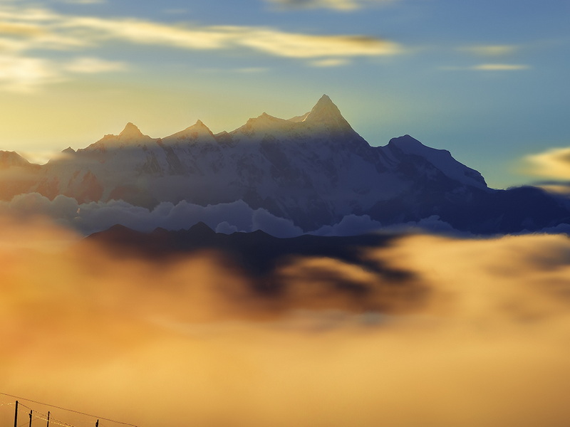 南迦巴瓦雪山 (1)