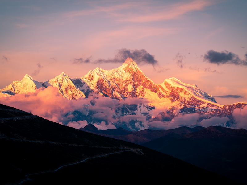 南迦巴瓦雪山 (4)